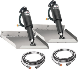 Плиты транцевые Lenco Marine Edge mount 12x12" 305х305мм 12В 2 шт (10261426)